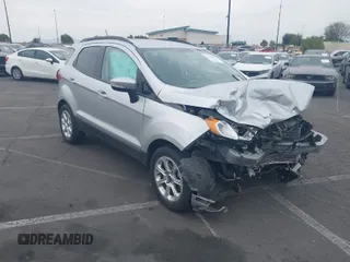 2021 Ford EcoSport SE with VIN MAJ3S2GE3MC431771, listed as a IAAI auction lot 41989483 with 33,778 mi miles and . Bid and sale history available at DreamBid. Image 1.