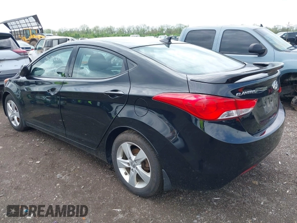 2013 Hyundai Elantra Limited with VIN 5NPDH4AE2DH407340, listed as a IAAI auction lot 42135587 with 126,826 mi miles and . Bid and sale history available at DreamBid. Image 3.