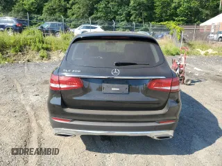 2018 Mercedes-Benz GLC 300 with VIN WDC0G4JB8JV061971, listed as a Copart auction lot 61849395 with 55,549 mi miles and Salvage title. Bid and sale history available at DreamBid. Image 6.