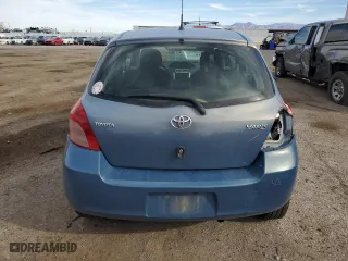 2007 Toyota Yaris with VIN JTDJT923275110522, listed as a Copart auction lot 49423415 with 229,272 mi miles and Salvage Title. Bid and sale history available at carsss.com. Image 6.