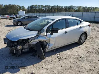 2021 Nissan Versa S with VIN 3N1CN8DV1ML819632, listed as a Copart auction lot 50247195 with 60,397 mi miles and Salvage title. Bid and sale history available at DreamBid. Image 1.