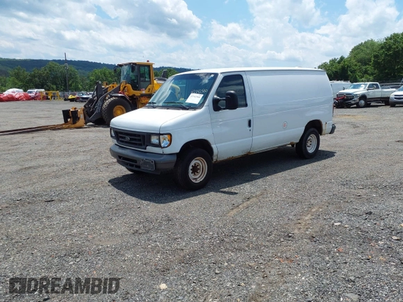 2007 Ford Econoline Cargo Commercial with VIN 1FTNE24W87DB00058, listed as a IAAI auction lot 42342560 with 283,309 mi miles and . Bid and sale history available at DreamBid. Image 17.