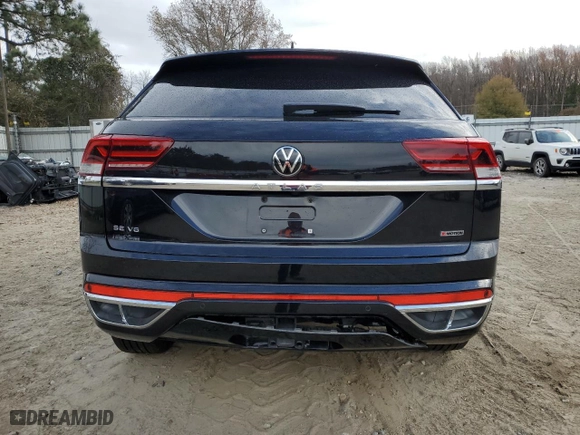 2021 Volkswagen Atlas Cross Sport 3.6L V6 SE w/Technology R-Line with VIN 1V2NE2CAXMC215542, listed as a Copart auction lot 84109954 with 63,525 mi miles and Salvage Title. Bid and sale history available at carsss.com. Image 6.