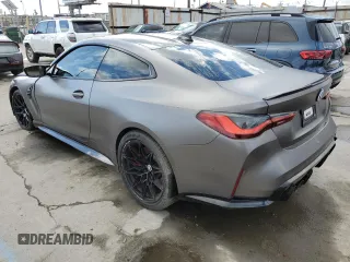 2022 BMW M4 Competition with VIN WBS33AZ00NCH76823, listed as a Copart auction lot 48076435 with 42,493 mi miles and Salvage Title. Bid and sale history available at carsss.com. Image 2.