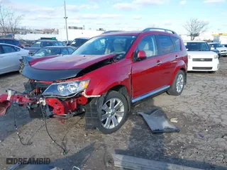 2008 Mitsubishi Outlander SE with VIN JA4LT31W68Z011269, listed as a IAAI auction lot 41321772 with 1 mi miles. Bid and sale history available at carsss.com. Image 17.