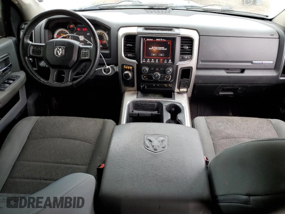 2018 Ram 1500 Big Horn with VIN 3C6RR6LT6JG151726, listed as a Copart auction lot 45282325 with 107,362 mi miles and Salvage title. Bid and sale history available at DreamBid. Image 8.