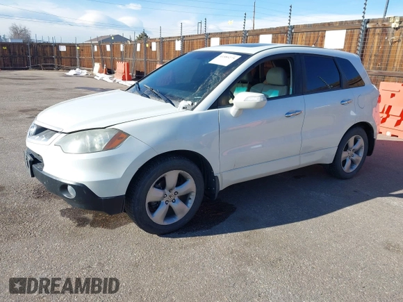 2008 Acura RDX with VIN 5J8TB18288A004260, listed as a IAAI auction lot 41589275 with 1 mi miles. Bid and sale history available at carsss.com. Image 2.