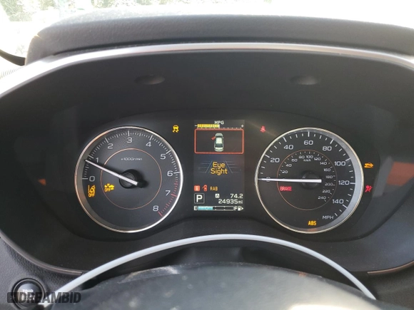 2019 Subaru Crosstrek Limited with VIN JF2GTANC1KH286168, listed as a Copart auction lot 71041254 with 24,935 mi miles and Salvage Title. Bid and sale history available at carsss.com. Image 9.