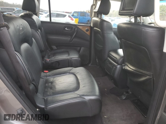 2013 Infiniti QX56 with VIN JN8AZ2NF1D9550722, listed as a Copart auction lot 42160175 with 243,578 mi miles and Salvage title. Bid and sale history available at DreamBid. Image 11.