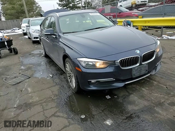 2014 BMW 3 Series 328d xDrive with VIN WBA3K5C52EK300109, listed as a Copart auction lot 45592635 with 103,538 mi miles and Salvage title. Bid and sale history available at DreamBid. Image 11.