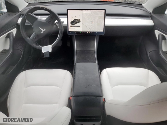 2019 Tesla Model 3 Long Range with VIN 5YJ3E1EB0KF392447, listed as a Copart auction lot 51985975 with 151,103 mi miles and Salvage Title. Bid and sale history available at carsss.com. Image 8.