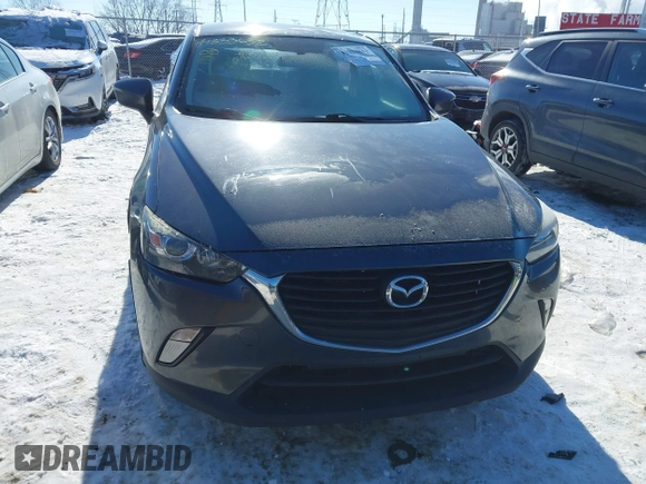 2017 Mazda CX-3 Touring with VIN JM1DKFC72H0167205, listed as a IAAI auction lot 41333632 with 106,063 mi miles. Bid and sale history available at carsss.com. Image 13.