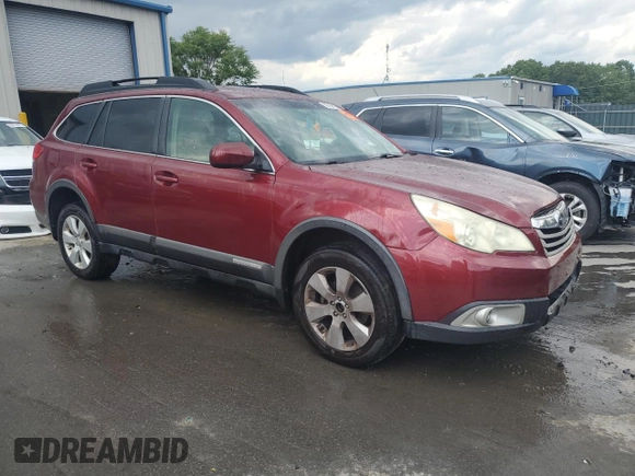 2011 Subaru Outback Premium z VIN 4S4BRBCC2B3350680, wystawiony jako Copart lot #59736115 z przebiegiem 165 498 mil mil oraz Szkoda całkowita • Salvage title. Historia ofert i sprzedaży dostępna na DreamBid. Obrazek 4.