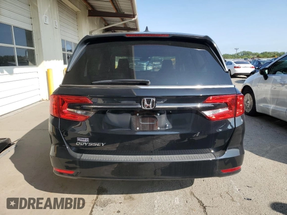 2024 Honda Odyssey EX-L with VIN 5FNRL6H64RB036234, listed as a Copart auction lot 68109994 with 106 mi miles and Salvage Title. Bid and sale history available at DreamBid. Image 6.