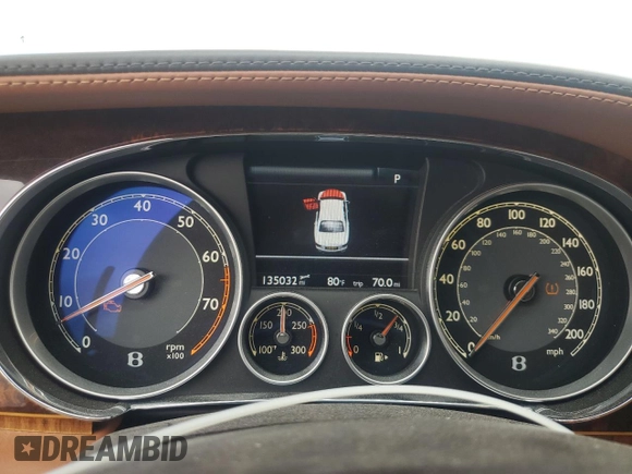 2014 Bentley Flying Spur с VIN SCBEC9ZA9EC091162, выставлен на аукционе Copart как лот 55941855 с пробегом 135 032 миль миль и Списание • Salvage title. История ставок и продаж доступна на DreamBid. Изображение 9.