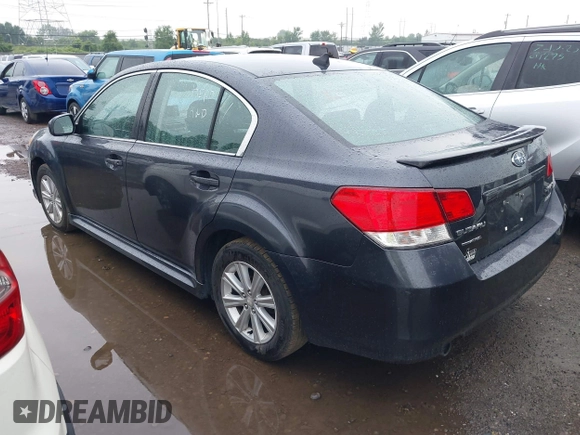 2011 Subaru Legacy Premium with VIN 4S3BMBF62B3235215, listed as a IAAI auction lot 42724295 with 194,892 mi miles and . Bid and sale history available at DreamBid. Image 3.