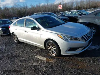 2017 Hyundai Sonata SE with VIN 5NPE24AF1HH566046, listed as a IAAI auction lot 41244847 with 1 mi miles. Bid and sale history available at carsss.com. Image 1.
