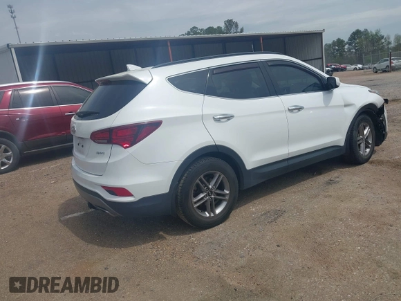 2017 Hyundai Santa Fe 2.4L z VIN 5NMZU3LB4HH026378, wystawiony jako IAAI lot #41906997 z przebiegiem 105 777 mil mil oraz . Historia ofert i sprzedaży dostępna na DreamBid. Obrazek 4.