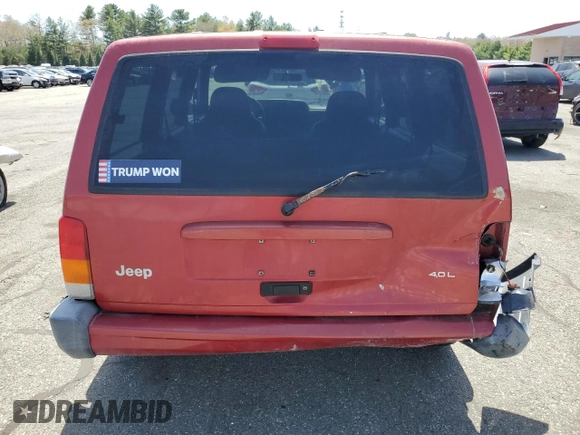 1999 Jeep Cherokee Sport z VIN 1J4FF68S7XL590900, wystawiony jako Copart lot #55098635 z przebiegiem 265 588 mil mil oraz Szkoda całkowita • Salvage title. Historia ofert i sprzedaży dostępna na DreamBid. Obrazek 6.