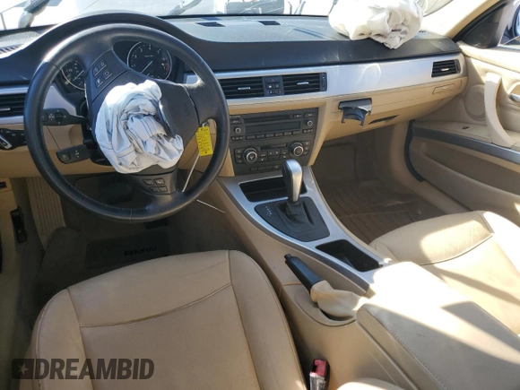 2011 BMW 3 Series 328i xDrive with VIN WBAUU3C52BA542516, listed as a Copart auction lot 81572764 with Not Provided miles and Salvage Title. Bid and sale history available at DreamBid. Image 8.