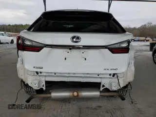 2022 Lexus RX with VIN 2T2YZMDA1NC319323, listed as a Copart auction lot 87375604 with 41,248 mi miles and Salvage Title. Bid and sale history available at carsss.com. Image 6.