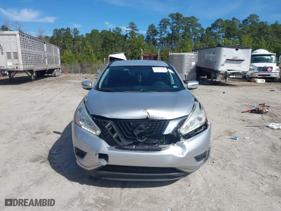 2016 Nissan Murano SV with VIN 5N1AZ2MG2GN111087, listed as a IAAI auction lot 41595111 with 184,432 mi miles. Bid and sale history available at carsss.com. Image 13.
