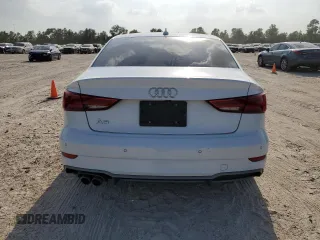 2017 Audi A3 Sedan Premium Plus with VIN WAUGUGFF6H1038925, listed as a Copart auction lot 58673564 with 97,606 mi miles and Salvage Title. Bid and sale history available at carsss.com. Image 6.