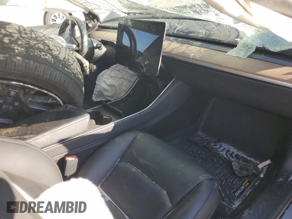 2018 Tesla Model 3 Long Range Battery with VIN 5YJ3E1EA2JF172233, listed as a Copart auction lot 50363685 with Not Provided miles and Salvage Title. Bid and sale history available at DreamBid. Image 8.