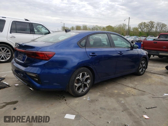 2019 Kia Forte LXS with VIN 3KPF24AD2KE034285, listed as a Copart auction lot 52869435 with 49,695 mi miles and Salvage title. Bid and sale history available at DreamBid. Image 3.