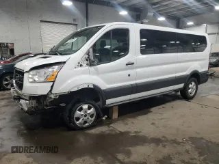 2017 Ford Transit XL with VIN 1FBZX2YM9HKA94759, listed as a Copart auction lot 87866205 with 132,278 mi miles and Salvage Title. Bid and sale history available at DreamBid. Image 1.