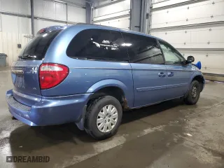 2007 Chrysler Town & Country LWB LX with VIN 2A4GP44R17R343579, listed as a Copart auction lot 71391434 with 0 mi miles and Salvage Title. Bid and sale history available at carsss.com. Image 3.