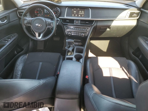 2018 Kia Optima LX with VIN 5XXGT4L34JG201662, listed as a Copart auction lot 48596285 with 136,859 mi miles and Salvage Title. Bid and sale history available at carsss.com. Image 8.