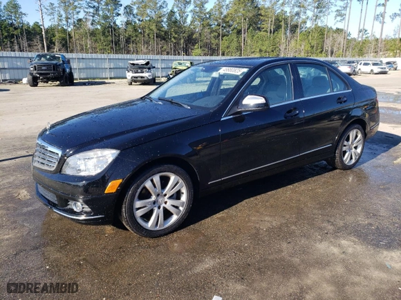 2008 Mercedes-Benz C-Class 3.0L Sport with VIN WDDGF54X98R014512, listed as a Copart auction lot 49980825 with 85,161 mi miles and Salvage Title. Bid and sale history available at carsss.com. Image 1.