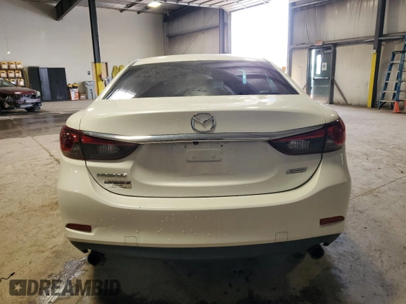 2014 Mazda 6 i Sport with VIN JM1GJ1U64E1116867, listed as a Copart auction lot 53652345 with 132,144 mi miles and Salvage Title. Bid and sale history available at carsss.com. Image 6.
