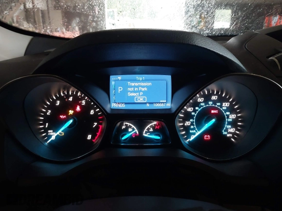 2014 Ford Escape SE with VIN 1FMCU0GX9EUB21853, listed as a IAAI auction lot 40313063 with 106,687 mi miles. Bid and sale history available at carsss.com. Image 15.