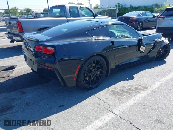 2019 Chevrolet Corvette 1LT with VIN 1G1YB2D73K5118963, listed as a IAAI auction lot 42189315 with 72,708 mi miles and . Bid and sale history available at DreamBid. Image 4.