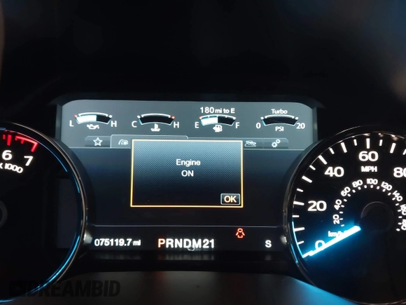 2015 Ford F-150 XLT with VIN 1FTEW1EP0FFB33802, listed as a IAAI auction lot 41527812 with 75,119 mi miles. Bid and sale history available at carsss.com. Image 7.