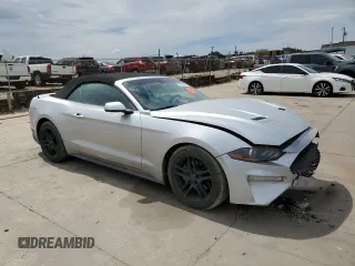2018 Ford Mustang EcoBoost Premium with VIN 1FATP8UH4J5110910, listed as a Copart auction lot 67182883 with Not Provided miles and Salvage Title. Bid and sale history available at carsss.com. Image 4.