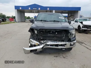 2015 Ford F-150 XLT with VIN 1FTEW1EP7FFC21309, listed as a Copart auction lot 55979265 with 86,484 mi miles and Salvage title. Bid and sale history available at DreamBid. Image 5.