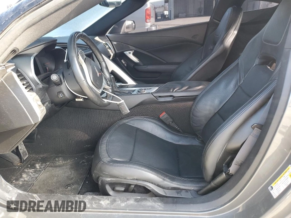 2015 Chevrolet Corvette 1LT with VIN 1G1YB2D76F5119269, listed as a Copart auction lot 44656675 with 0 mi miles and Salvage Title. Bid and sale history available at carsss.com. Image 7.