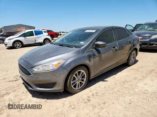 2018 Ford Focus SE with VIN 1FADP3F26JL204055, listed as a Copart auction lot 61210135 with 72,483 mi miles and Clean title. Bid and sale history available at DreamBid. Image 1.