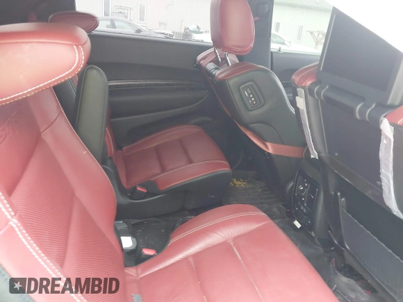 2021 Dodge Durango SRT Hellcat with VIN 1C4SDJH91MC682235, listed as a IAAI auction lot 42029380 with 9,921 mi miles and . Bid and sale history available at DreamBid. Image 8.