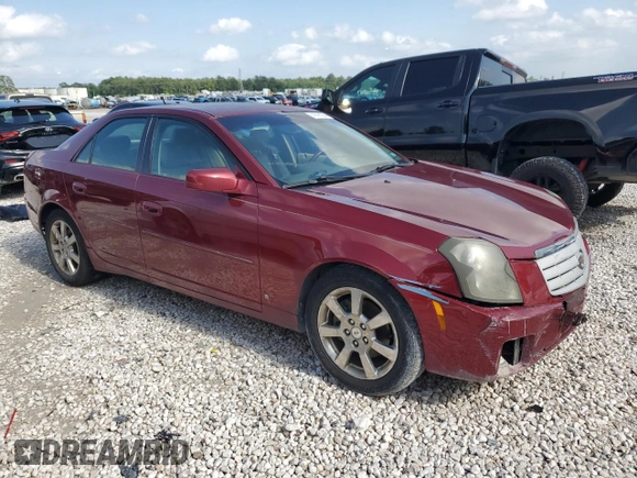 2007 Cadillac CTS with VIN 1G6DP577X70127266, listed as a Copart auction lot 52391034 with 144,226 mi miles and Salvage Title. Bid and sale history available at carsss.com. Image 4.