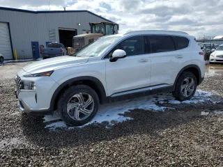 2022 Hyundai Santa Fe SEL with VIN 5NMS6DAJ6NH411044, listed as a Copart auction lot 52317385 with 44,482 mi miles and Salvage Title. Bid and sale history available at carsss.com. Image 1.