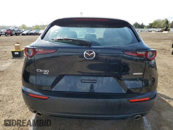 2024 Mazda CX-30 S with VIN 3MVDMBAM7RM673718, listed as a Copart auction lot 55478305 with 16,745 mi miles and Salvage title. Bid and sale history available at DreamBid. Image 6.