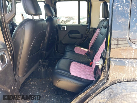 2022 Jeep Wrangler Unlimited Sport with VIN 1C4HJXDG7NW120432, listed as a IAAI auction lot 40498948 with 11,235 mi miles and . Bid and sale history available at DreamBid. Image 8.