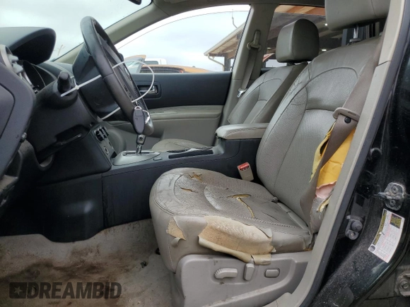 2010 Nissan Rogue S with VIN JN8AS5MTXAW507703, listed as a Copart auction lot 49091615 with 306,367 mi miles and Salvage Title. Bid and sale history available at DreamBid. Image 7.