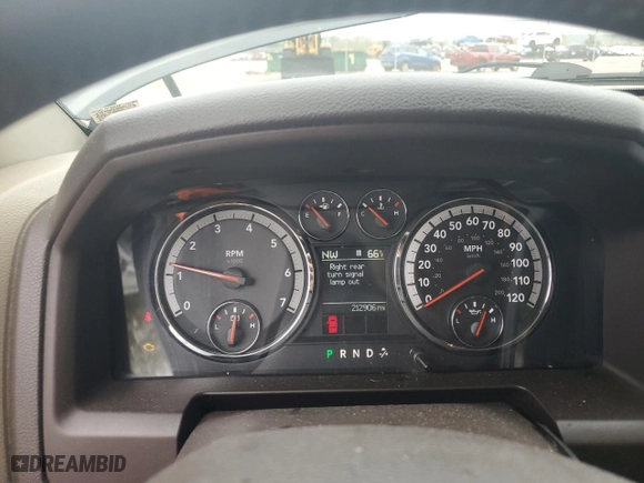 2010 Dodge Ram 1500 Laramie with VIN 1D7RV1CT4AS132713, listed as a Copart auction lot 73754104 with 212,906 mi miles and Salvage Title. Bid and sale history available at carsss.com. Image 9.