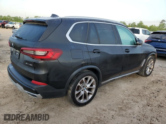 2022 BMW X5 sDrive40i with VIN 5UXCR4C09N9K62087, listed as a Copart auction lot 48773523 with Not Provided miles. Bid and sale history available at carsss.com. Image 3.