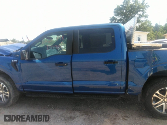 2022 Ford F-150 XL with VIN 1FTEW1EP3NKD77904, listed as a IAAI auction lot 42606099 with 88,961 mi miles and . Bid and sale history available at DreamBid. Image 14.
